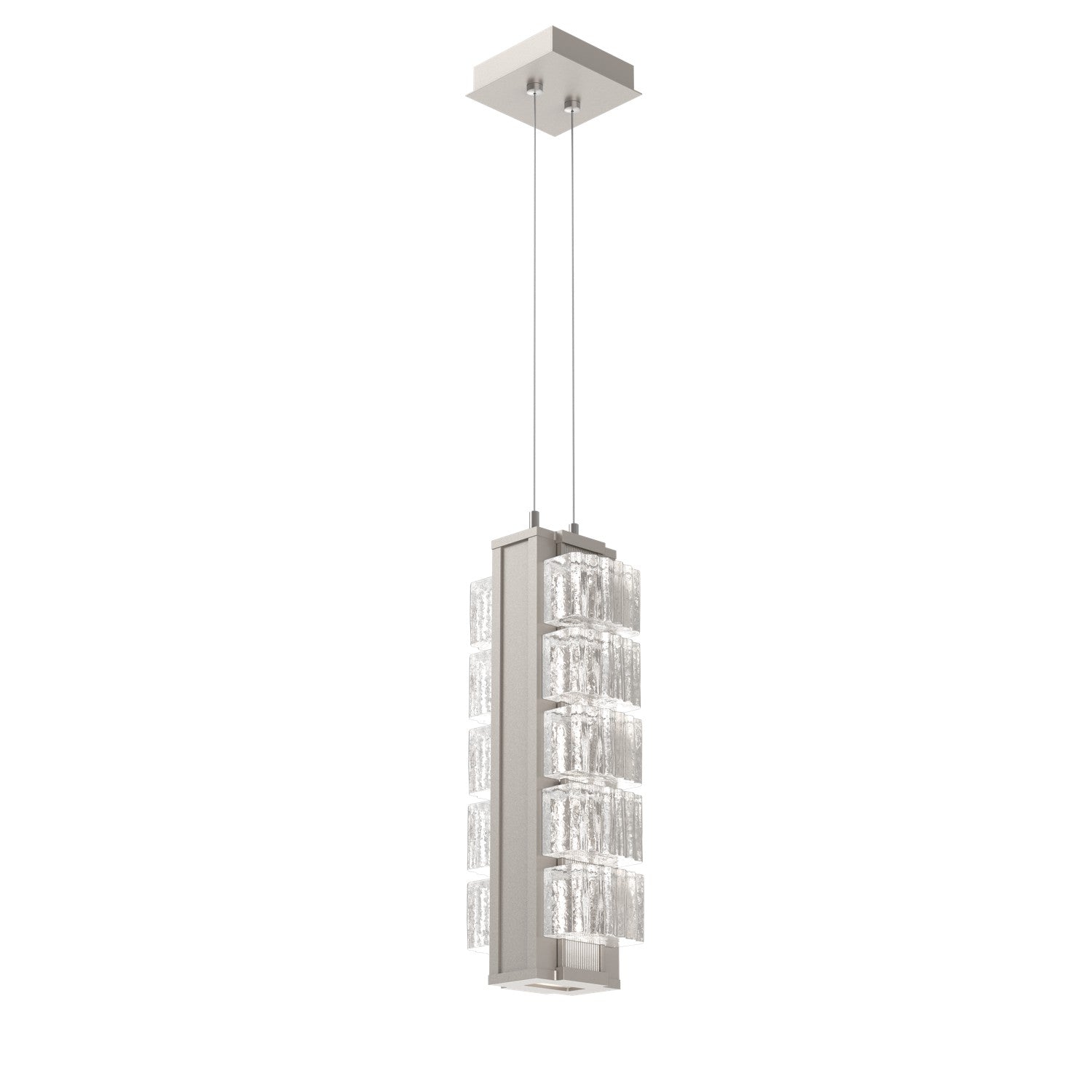 Hammerton Studio - LAB0100-18-BS-TW-CA1-L3-000 - LED Pendant - Tessera - Beige Silver