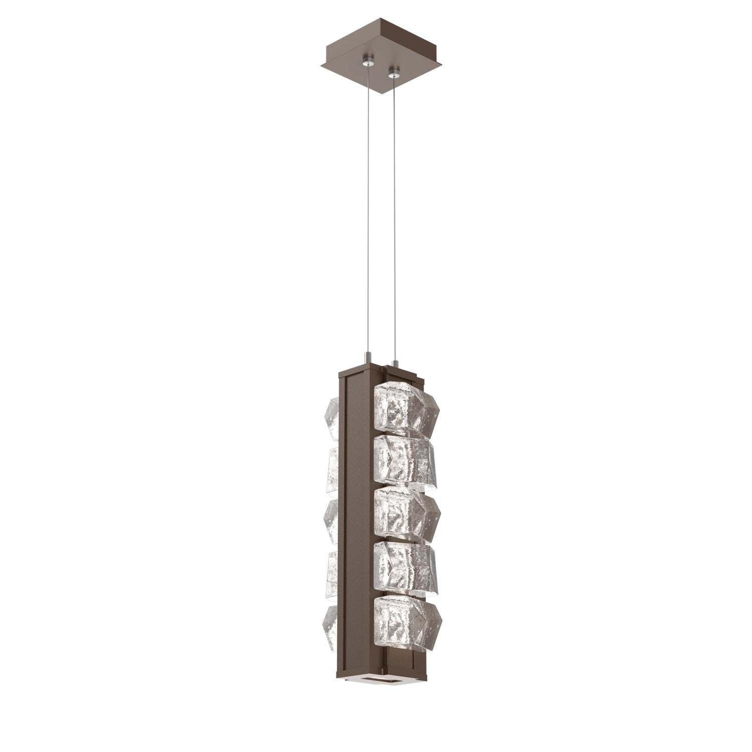 Hammerton Studio - LAB0100-18-FB-TF-CA1-L1-000 - LED Pendant - Tessera - Flat Bronze