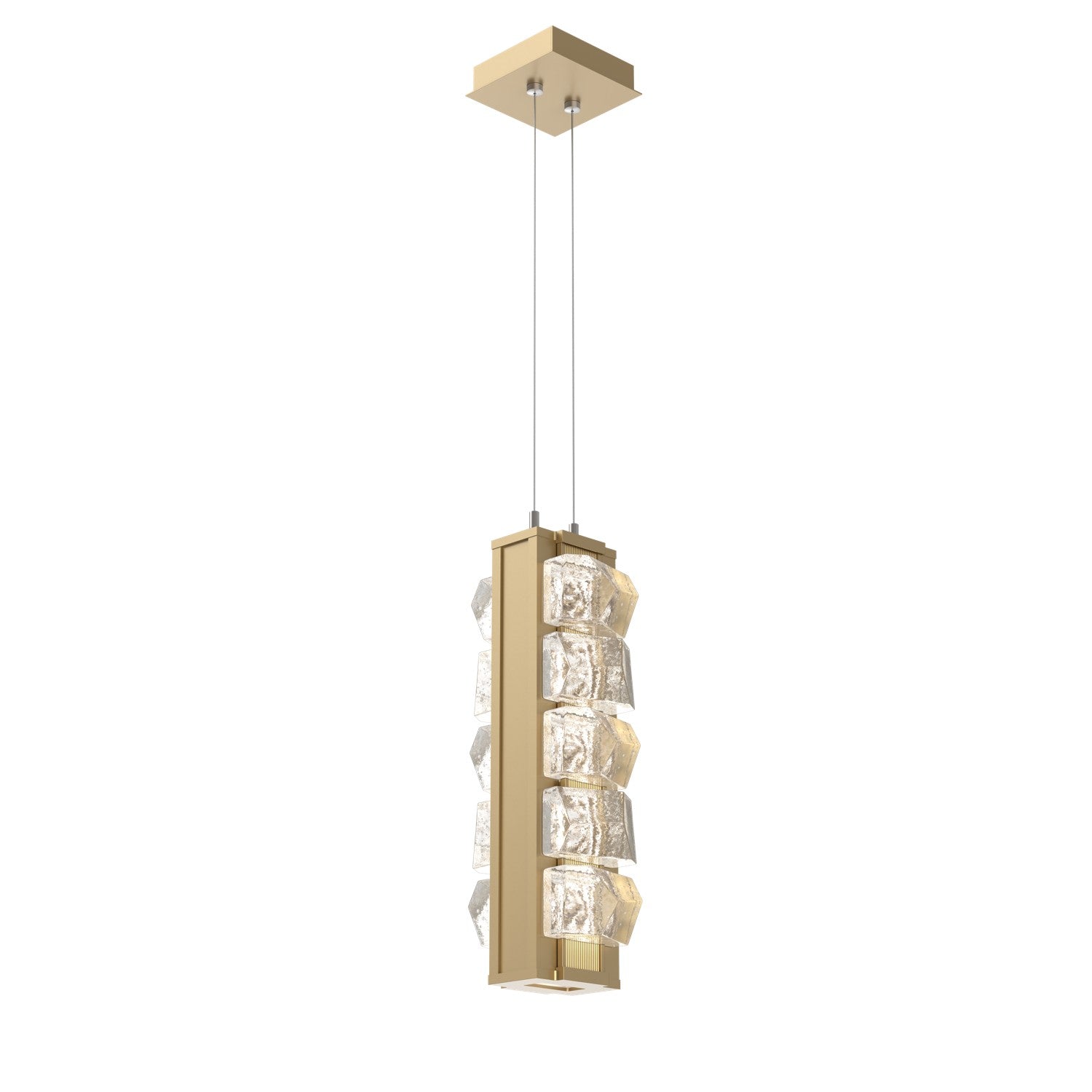 Hammerton Studio - LAB0100-18-GB-TF-CA1-L1-000 - LED Pendant - Tessera - Gilded Brass