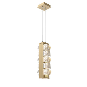 Hammerton Studio - LAB0100-18-GB-TF-CA1-L3-000 - LED Pendant - Tessera - Gilded Brass