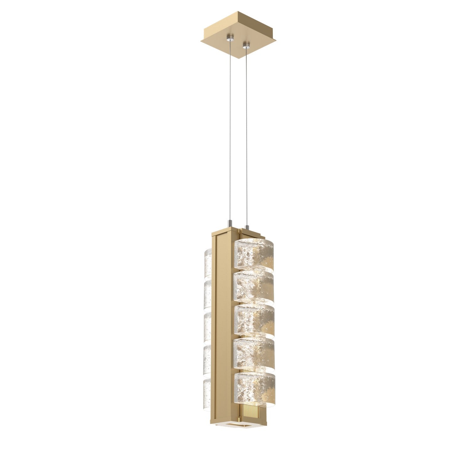 Hammerton Studio - LAB0100-18-GB-TO-CA1-L3-000 - LED Pendant - Tessera - Gilded Brass