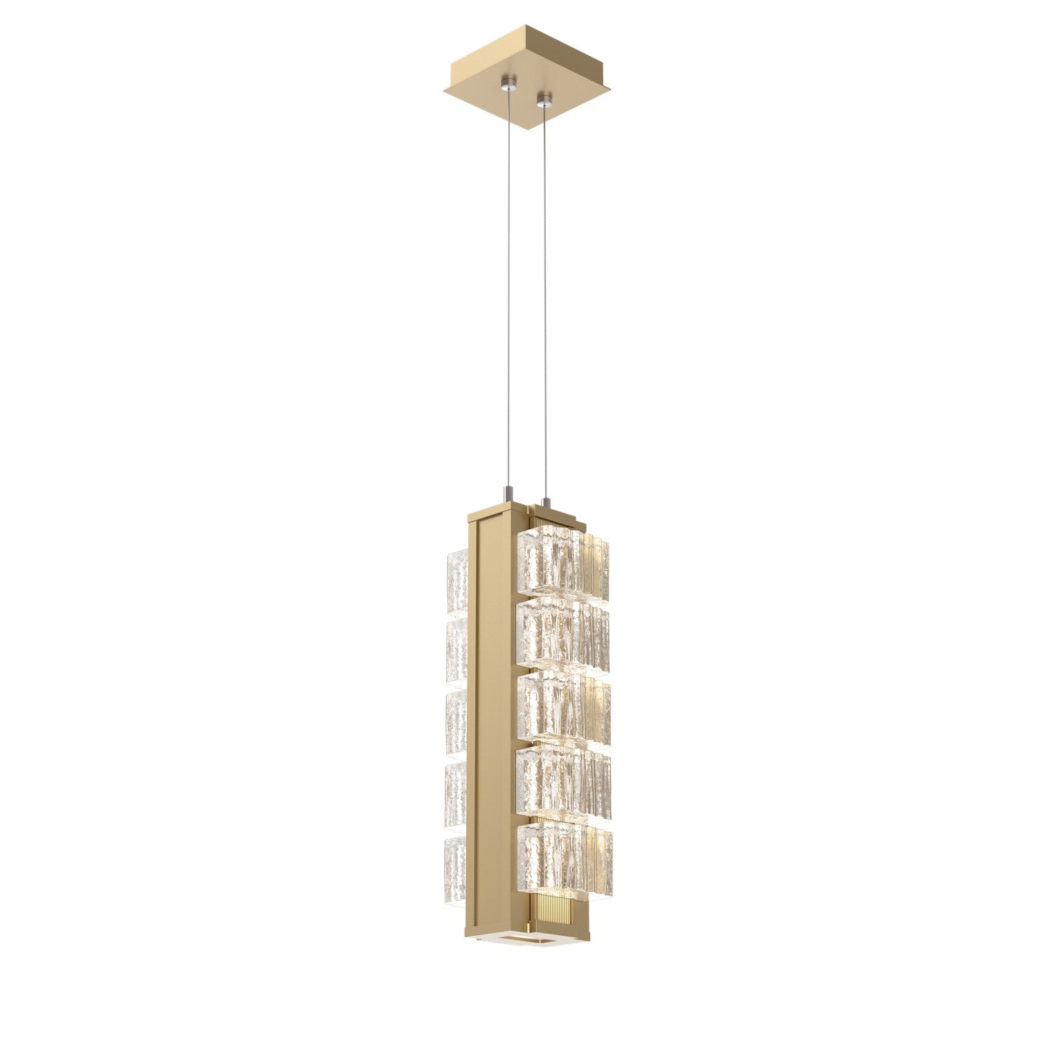 Hammerton Studio - LAB0100-18-GB-TW-CA1-L3-000 - LED Pendant - Tessera - Gilded Brass