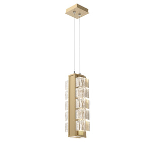 Hammerton Studio - LAB0100-18-GB-TW-CA1-L3-000 - LED Pendant - Tessera - Gilded Brass