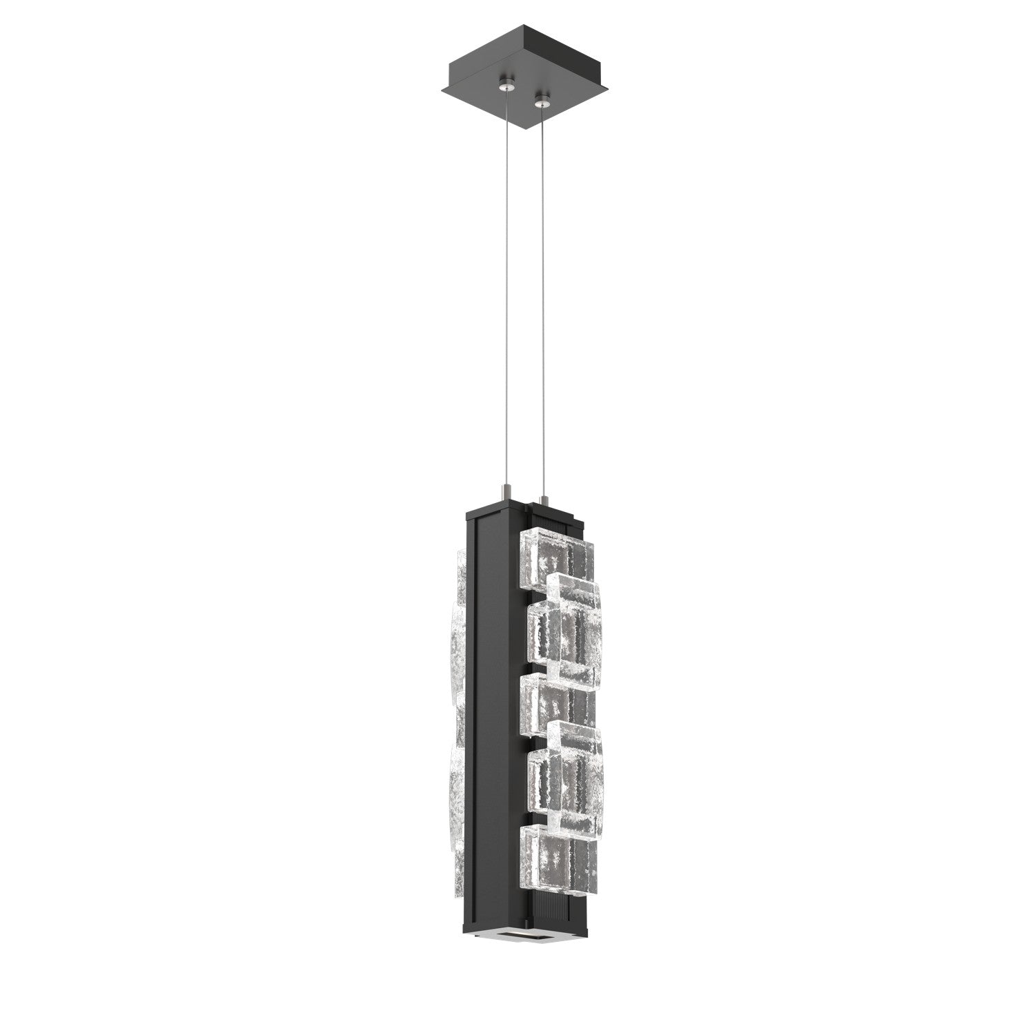 Hammerton Studio - LAB0100-18-MB-TE-CA1-L1-000 - LED Pendant - Tessera - Matte Black