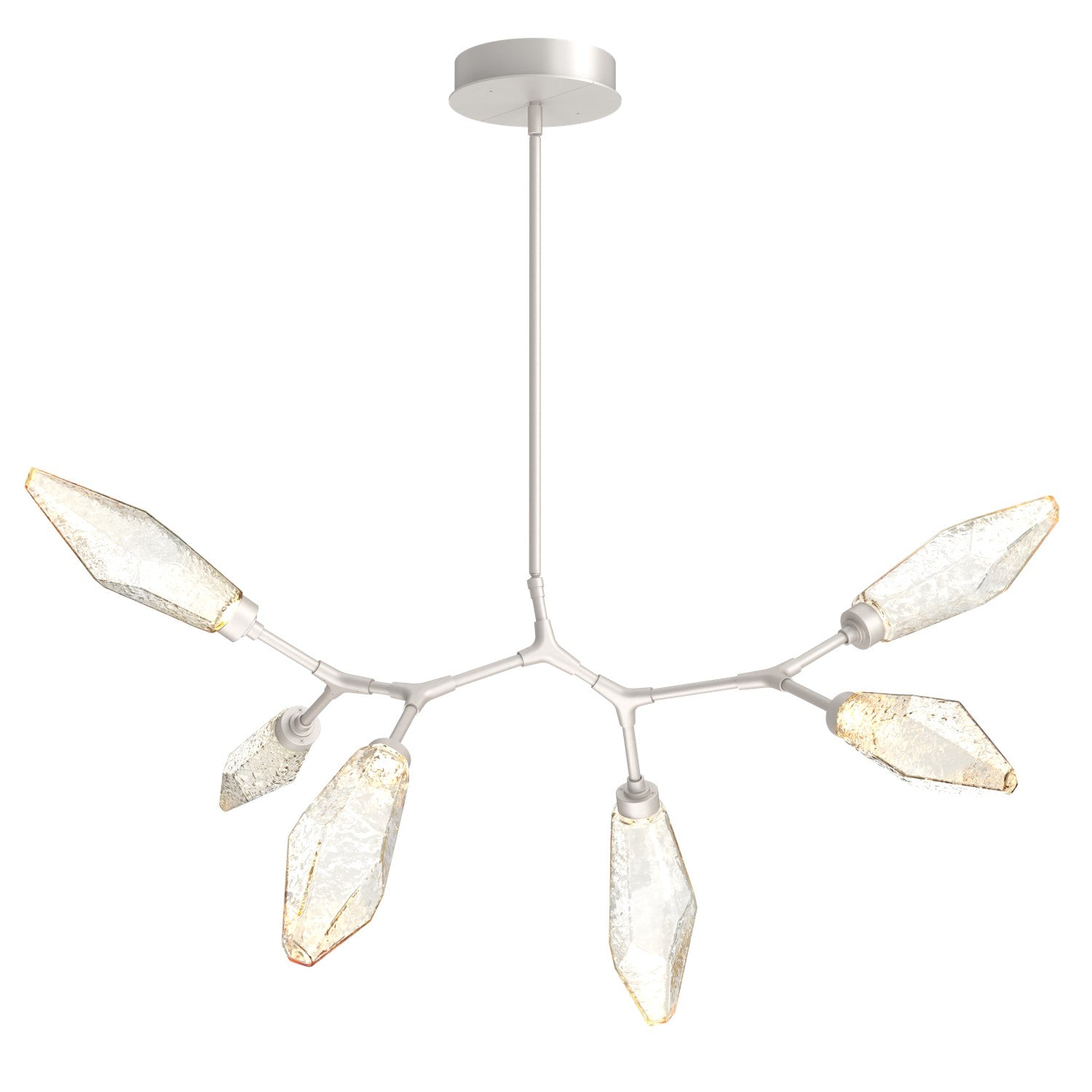 Hammerton Studio - PLB0050-BA-BS-CA-001-L1 - LED Lantern - Rock Crystal - Beige Silver