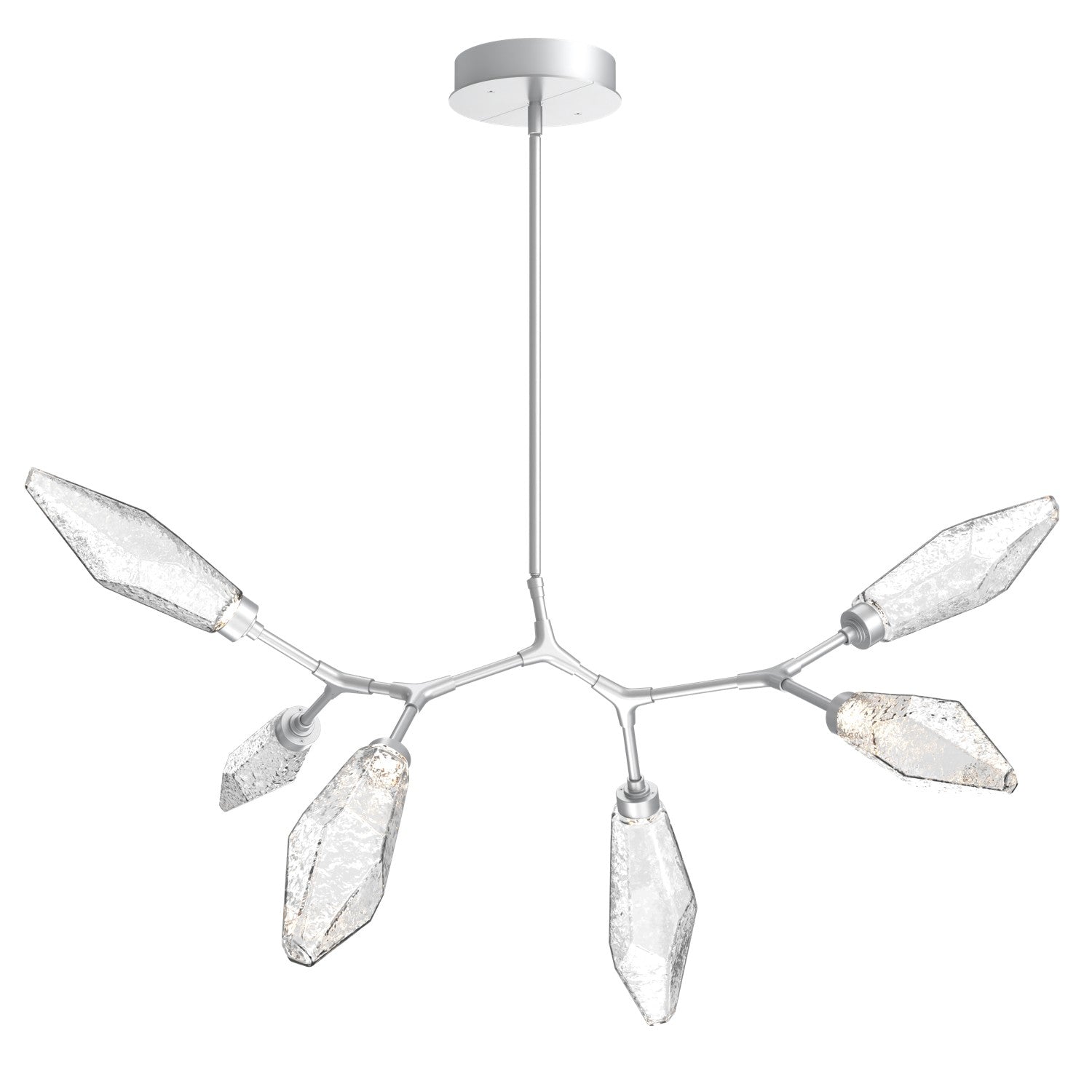 Hammerton Studio - PLB0050-BA-CS-CC-001-L3 - LED Lantern - Rock Crystal - Classic Silver