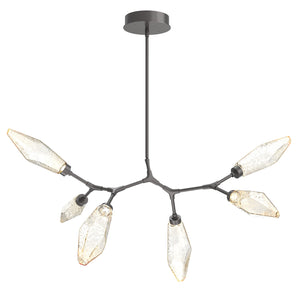 Hammerton Studio - PLB0050-BA-GP-CA-001-L1 - LED Lantern - Rock Crystal - Graphite