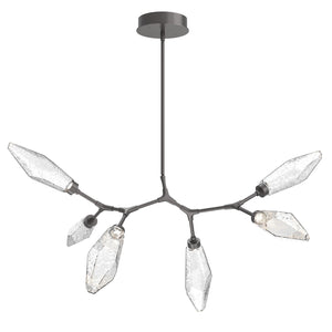 Hammerton Studio - PLB0050-BA-GP-CC-001-L3 - LED Lantern - Rock Crystal - Graphite