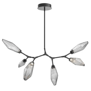 Hammerton Studio - PLB0050-BA-MB-CS-001-L1 - LED Lantern - Rock Crystal - Matte Black