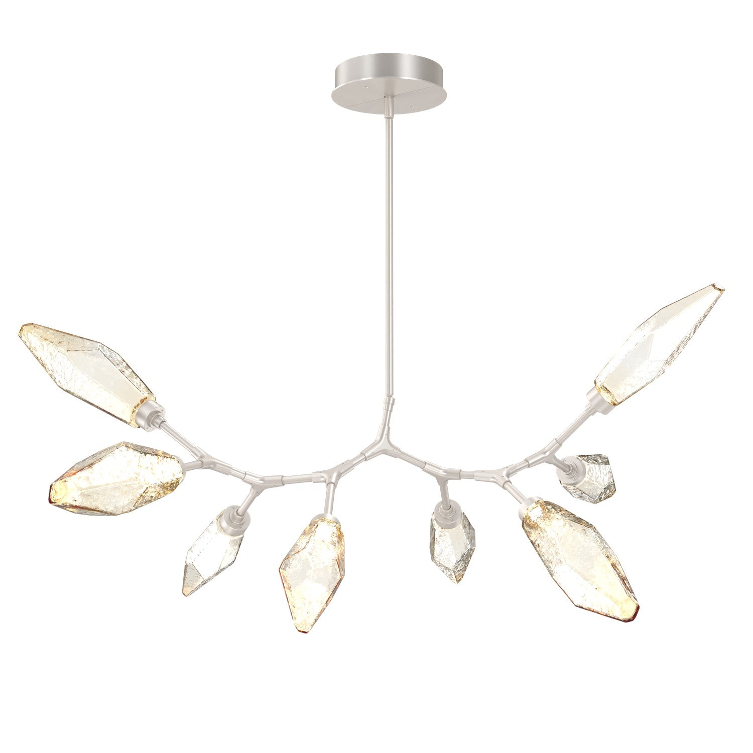 Hammerton Studio - PLB0050-BB-BS-CA-001-L3 - LED Lantern - Rock Crystal - Beige Silver