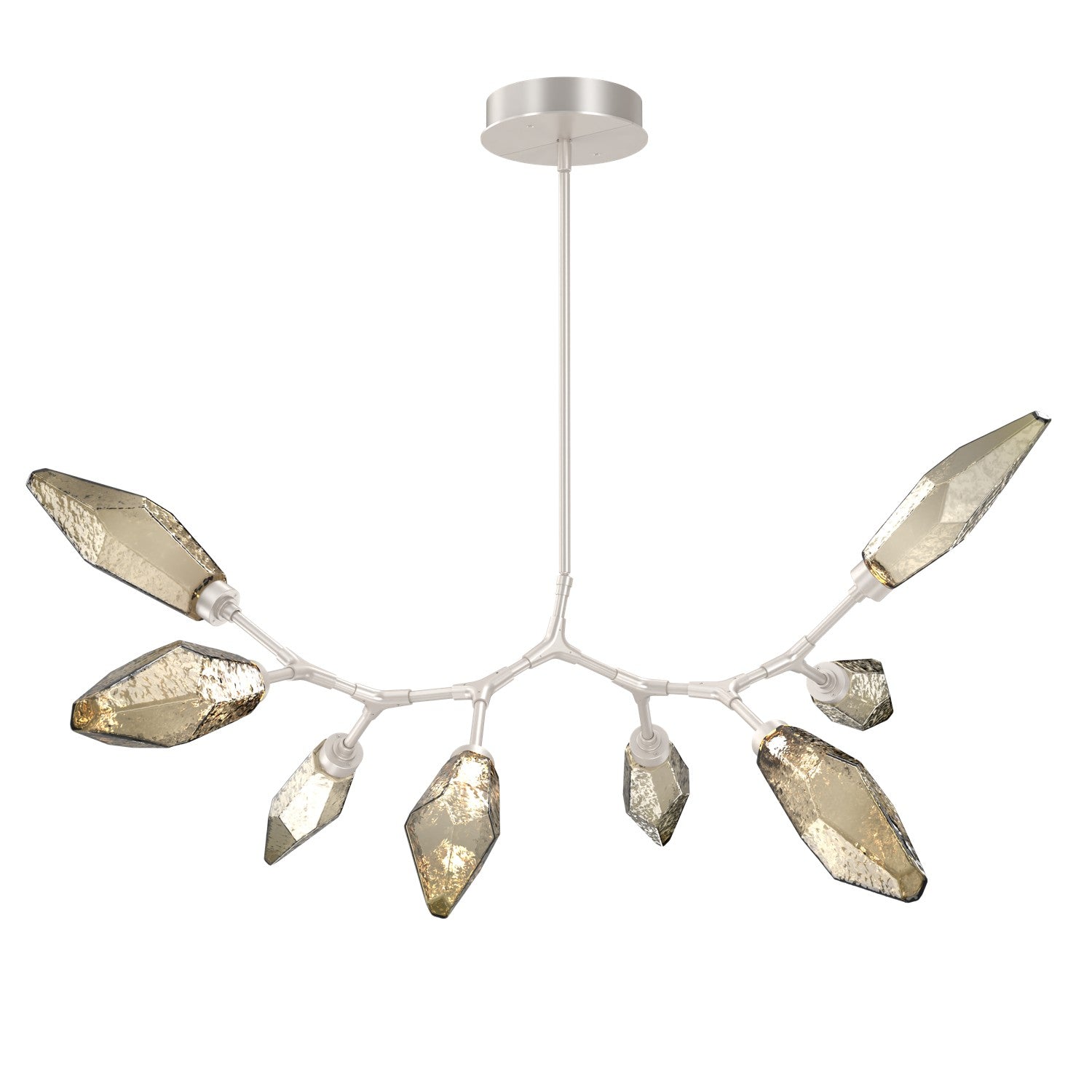 Hammerton Studio - PLB0050-BB-BS-CB-001-L3 - LED Lantern - Rock Crystal - Beige Silver