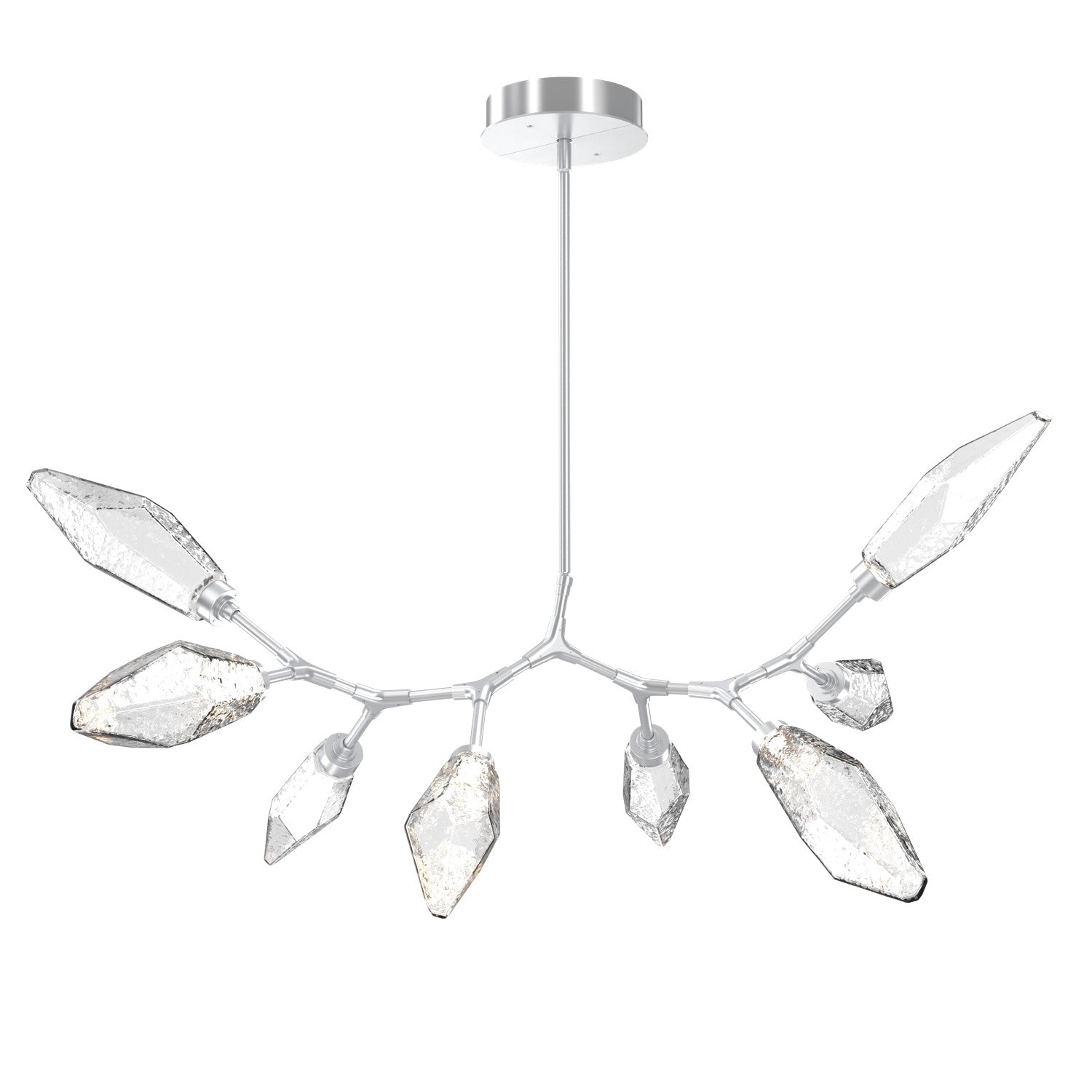 Hammerton Studio - PLB0050-BB-CS-CC-001-L3 - LED Lantern - Rock Crystal - Classic Silver