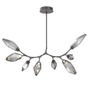 Hammerton Studio - PLB0050-BB-GP-CS-001-L1 - LED Lantern - Rock Crystal - Graphite