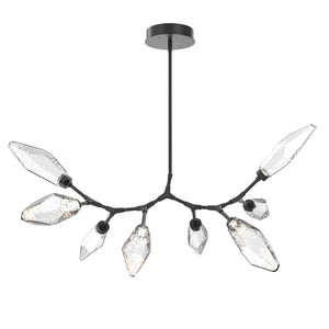 Hammerton Studio - PLB0050-BB-MB-CC-001-L3 - LED Lantern - Rock Crystal - Matte Black