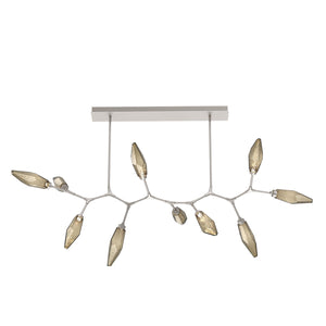 Hammerton Studio - PLB0050-BC-BS-CB-001-L1 - LED Branch - Rock Crystal - Beige Silver