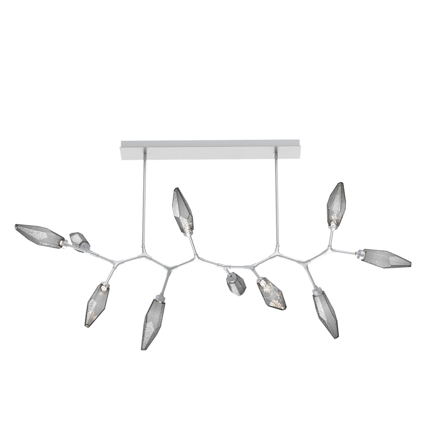 Hammerton Studio - PLB0050-BC-CS-CS-001-L1 - LED Branch - Rock Crystal - Classic Silver