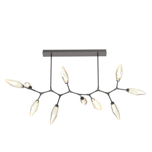 Hammerton Studio - PLB0050-BC-GP-CA-001-L3 - LED Branch - Rock Crystal - Graphite