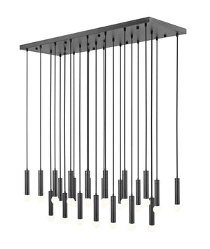 Z-Lite - 1956P-23L-MB - 23 Light Linear Chandelier - Stari - Matte Black