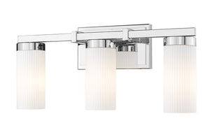 Z-Lite - 3044-3V-CH - Three Light Vanity - Danica - Chrome
