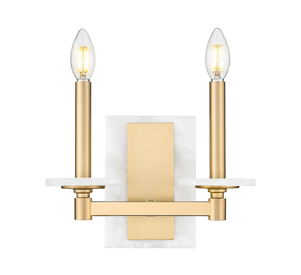 Z-Lite - 3045-2S-MGLD - Two Light Wall Sconce - Kaden - Modern Gold
