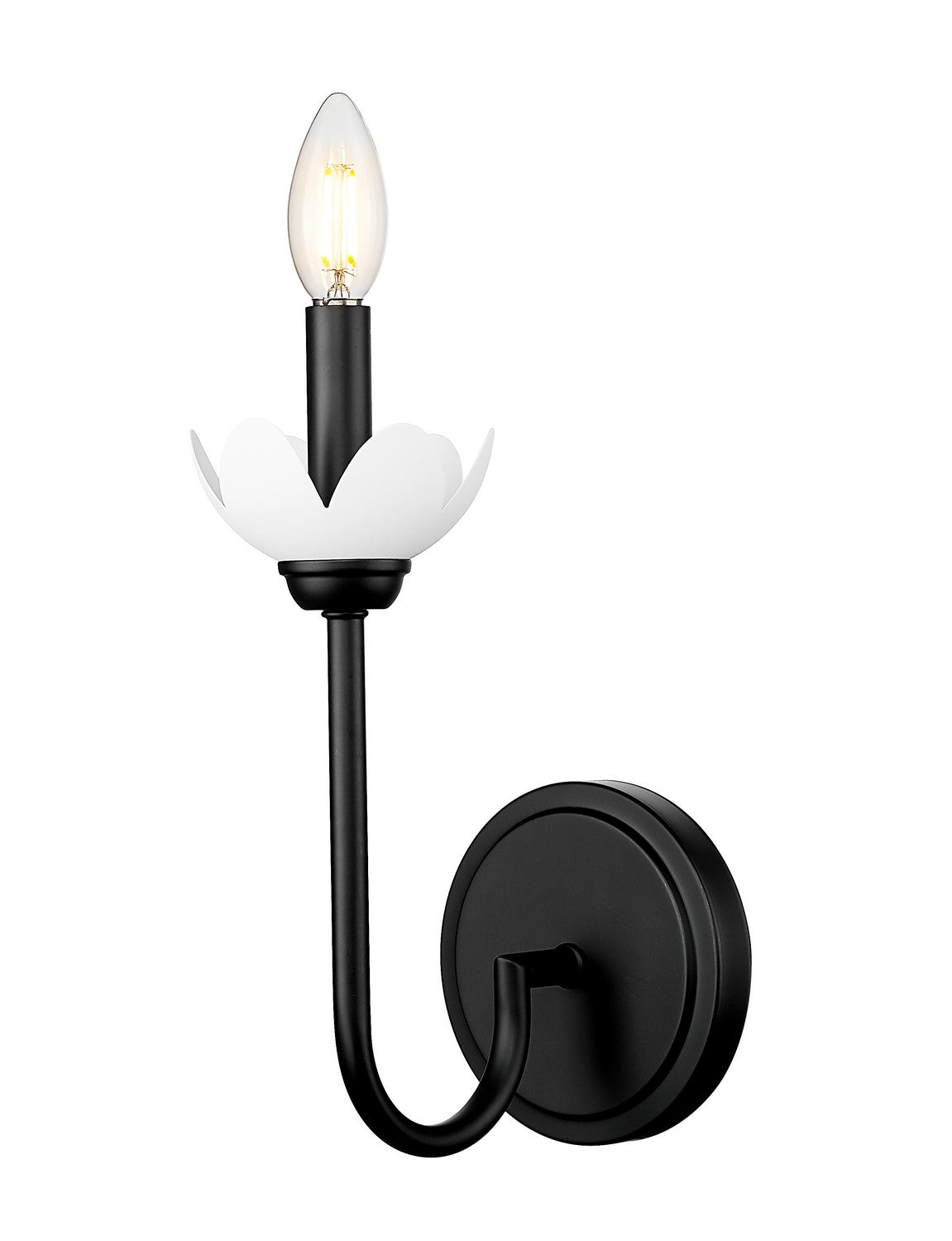 Z-Lite - 352-1S-MB - One Light Wall Sconce - Allistair - Matte Black
