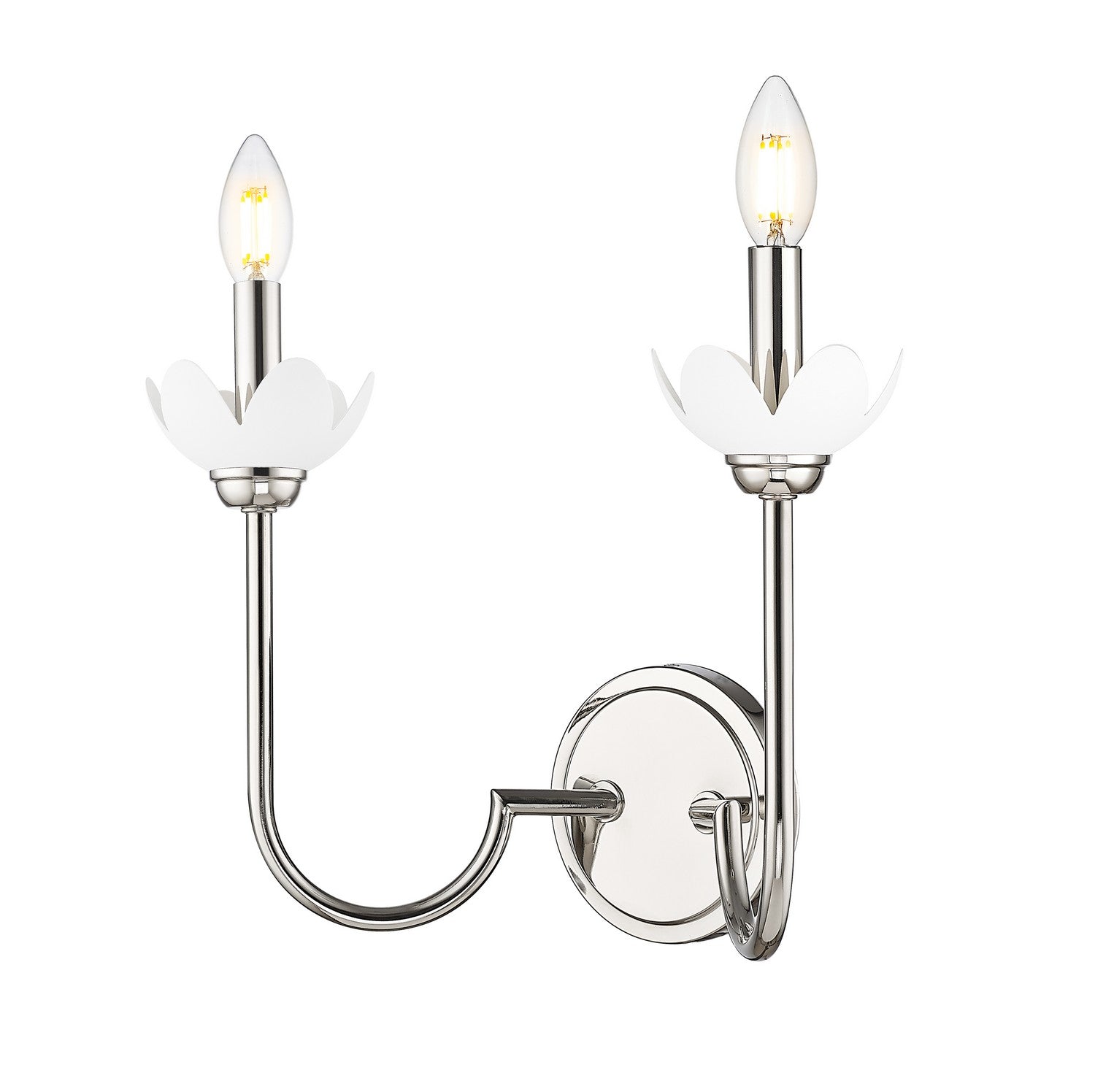Z-Lite - 352-2S-PN - Two Light Wall Sconce - Allistair - Polished Nickel