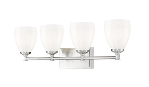 Z-Lite - 7004-4V-BN - Four Light Vanity - Oren - Brushed Nickel