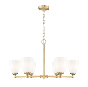 Z-Lite - 7004-6MGLD - Six Light Chandelier - Oren - Modern Gold