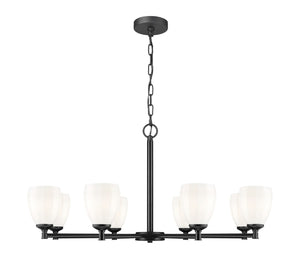 Z-Lite - 7004-8MB - Eight Light Chandelier - Oren - Matte Black