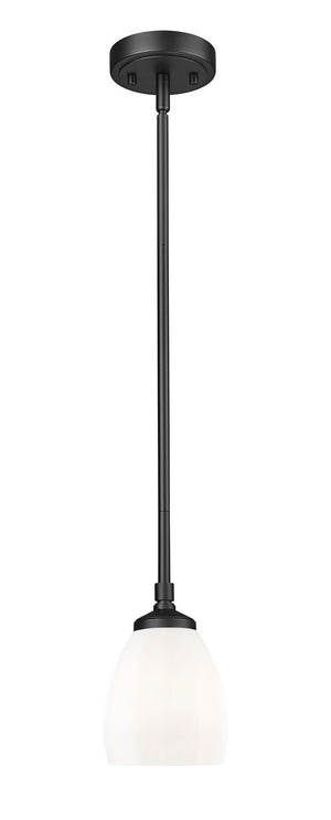 Z-Lite - 7004P5-MB - One Light Pendant - Oren - Matte Black