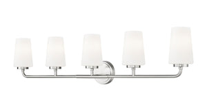 Z-Lite - 7005-5V-BN - Five Light Vanity - Montford - Brushed Nickel