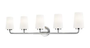 Z-Lite - 7005-5V-CH - Five Light Vanity - Montford - Chrome