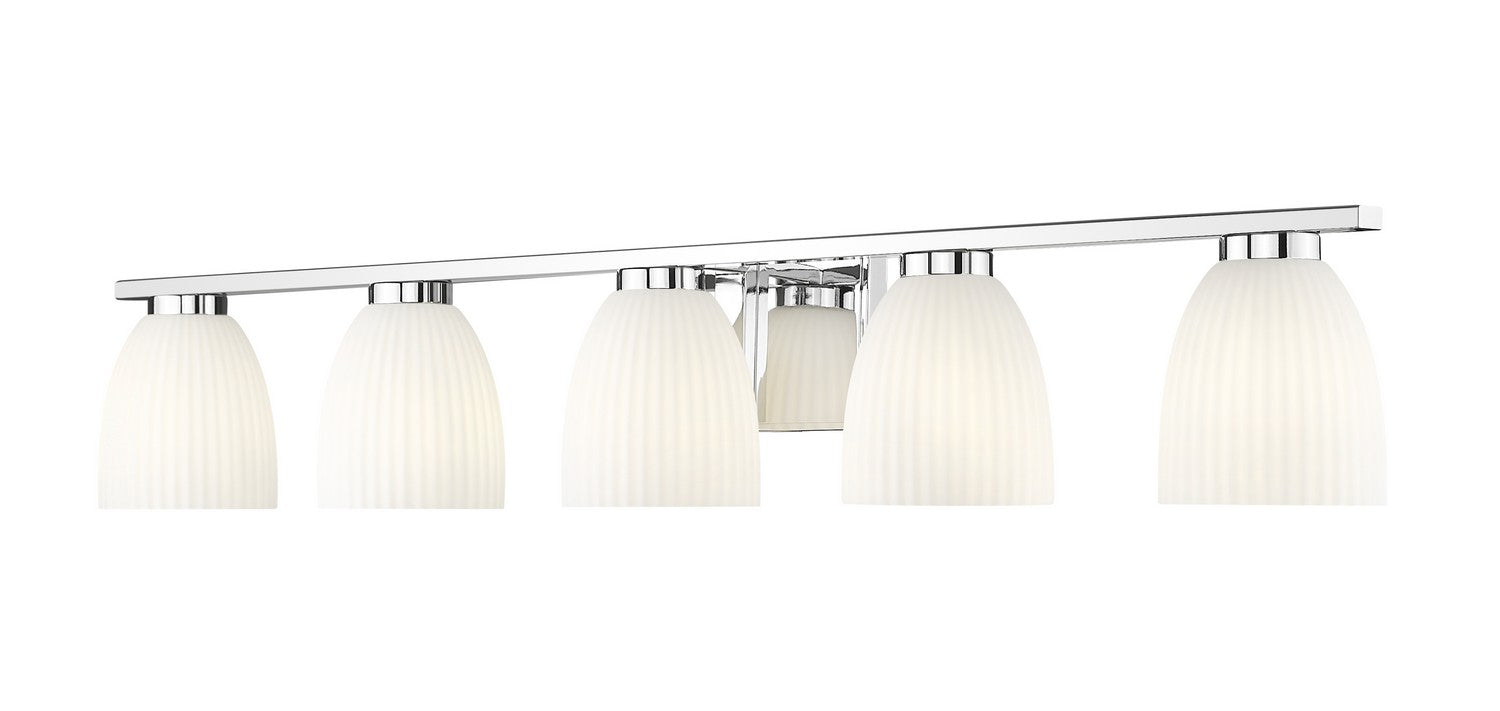 Z-Lite - 7518-5V-CH - Five Light Vanity - Naya - Chrome