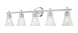 Z-Lite - 7519-5V-BN - Five Light Vanity - Belle - Brushed Nickel