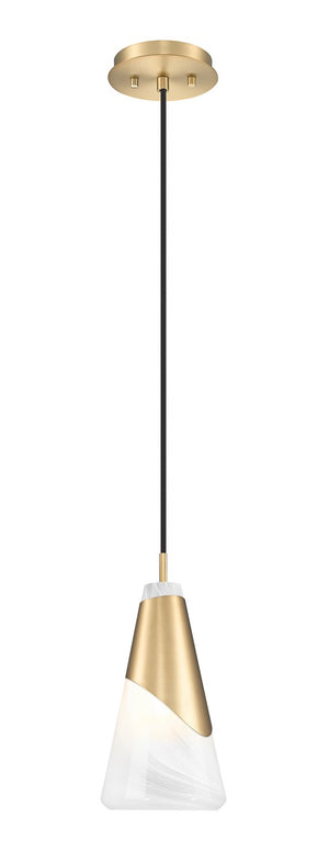 Z-Lite - 828P6-MGLD - One Light Pendant - Aimie - Modern Gold