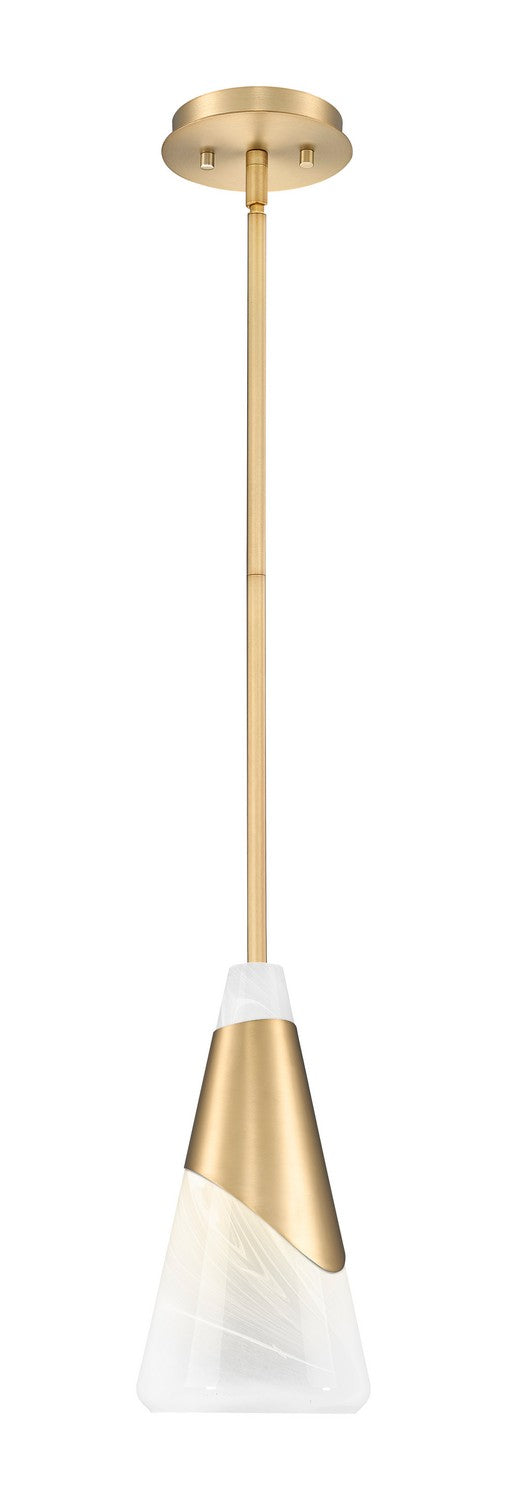 Z-Lite - 828P7-ROD-MGLD - One Light Pendant - Aimie - Modern Gold