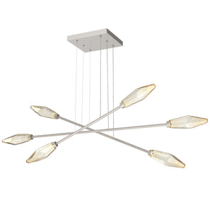 Hammerton Studio - PLB0050-M3-BS-A-CA1-L1 - LED Lantern - Rock Crystal - Beige Silver