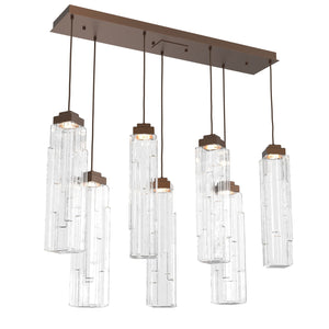 Hammerton Studio - PLB0056-07-BB-LC-C01-L1 - LED Pendant - Ledgestone - Burnished Bronze