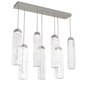Hammerton Studio - PLB0056-07-BS-LC-C01-L3 - LED Linear Pendant - Ledgestone - Beige Silver