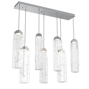 Hammerton Studio - PLB0056-07-CS-LC-C01-L1 - LED Pendant - Ledgestone - Classic Silver