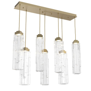 Hammerton Studio - PLB0056-07-GB-LC-C01-L1 - LED Pendant - Ledgestone - Gilded Brass