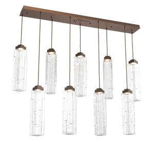Hammerton Studio - PLB0056-09-BB-LC-C01-L1 - LED Pendant - Ledgestone - Burnished Bronze
