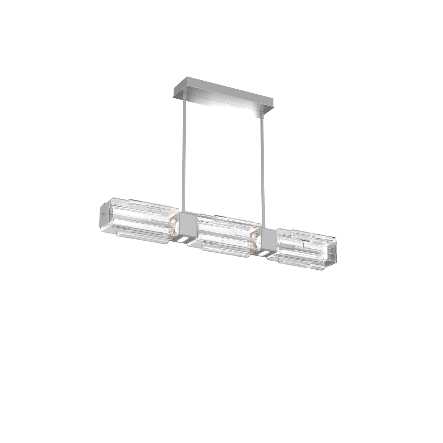Hammerton Studio - PLB0056-41-CS-LC-001-L3 - LED Lantern - Ledgestone - Classic Silver