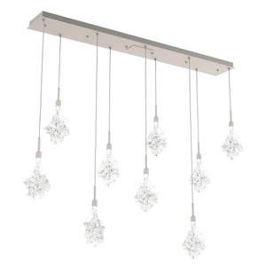 Hammerton Studio - PLB0059-09-BS-BC-C01-L1 - LED Linear Pendant - Blossom - Beige Silver