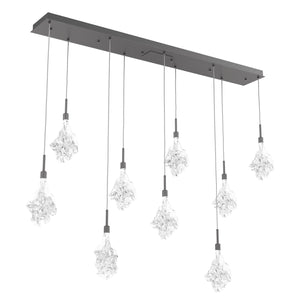 Hammerton Studio - PLB0059-09-GP-BC-C01-L3 - LED Linear Pendant - Blossom - Graphite