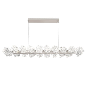 Hammerton Studio - PLB0059-60-BS-BC-CA1-L3 - LED Linear Suspension - Blossom - Beige Silver