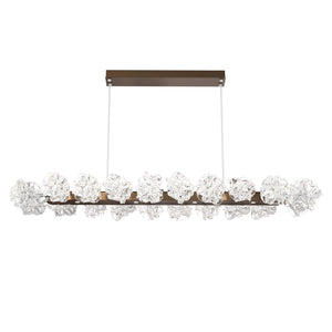 Hammerton Studio - PLB0059-60-FB-BC-CA1-L1 - LED Linear Suspension - Blossom - Flat Bronze