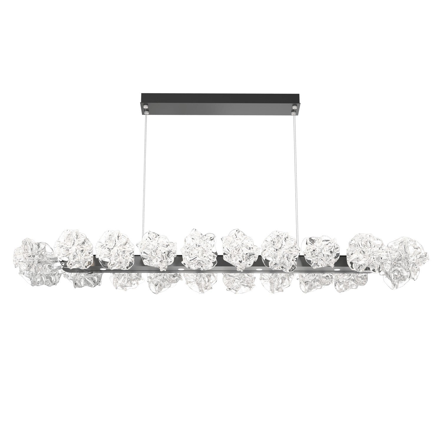Hammerton Studio - PLB0059-60-MB-BC-CA1-L3 - LED Linear Suspension - Blossom - Matte Black