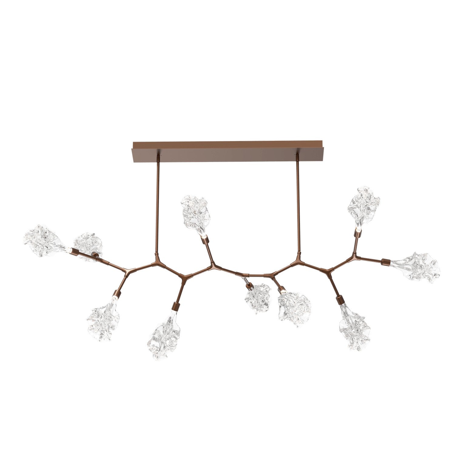 Hammerton Studio - PLB0059-BC-BB-BC-001-L1 - LED Branch - Blossom - Burnished Bronze