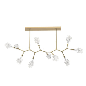 Hammerton Studio - PLB0059-BC-GB-BC-001-L3 - LED Branch - Blossom - Gilded Brass